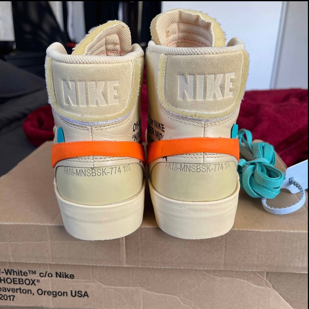 2018 Off-White x Blazer Mid 'All Hallows eve - Picture 4 of 8